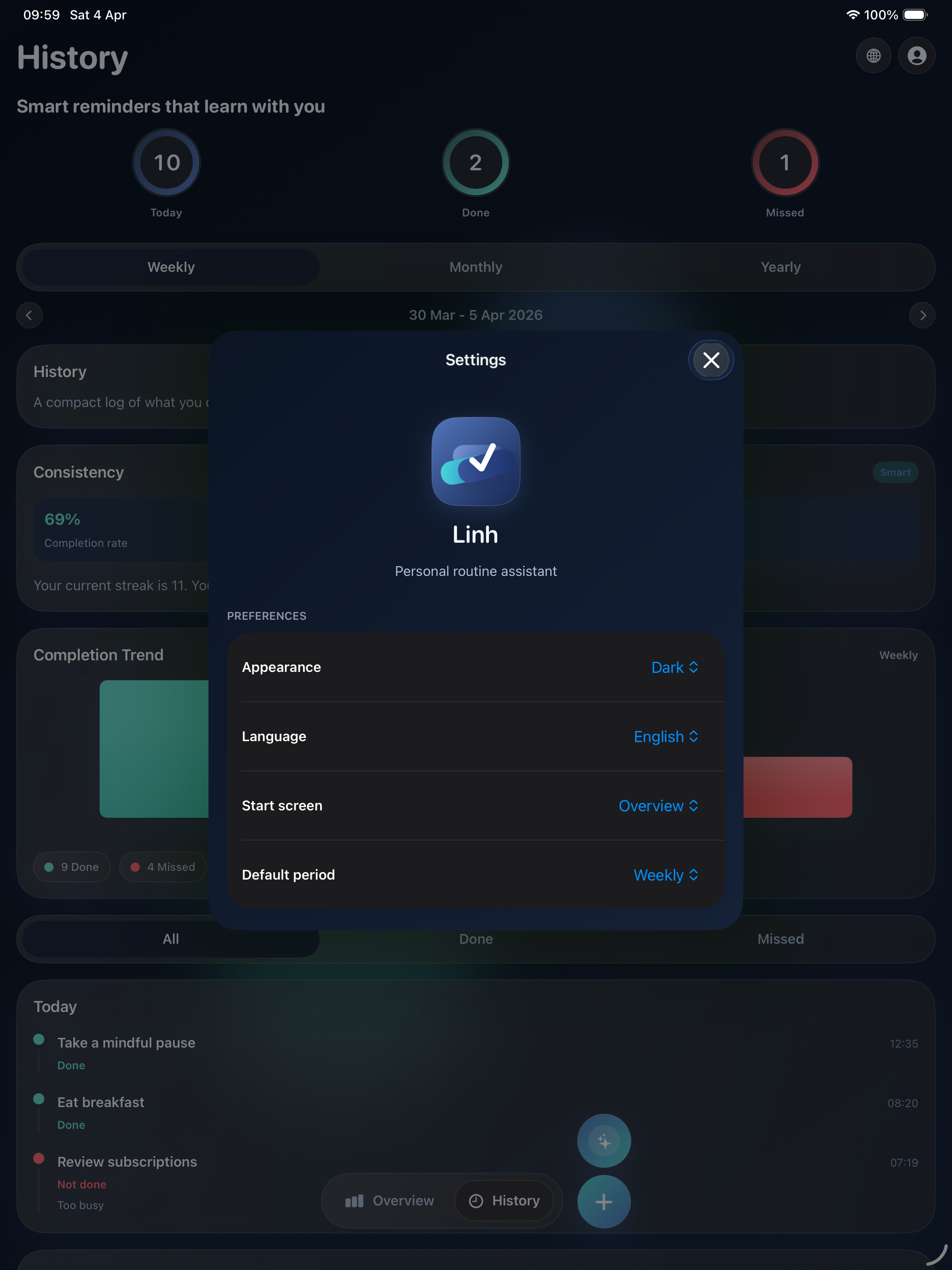RecoHi iPad screenshot 7